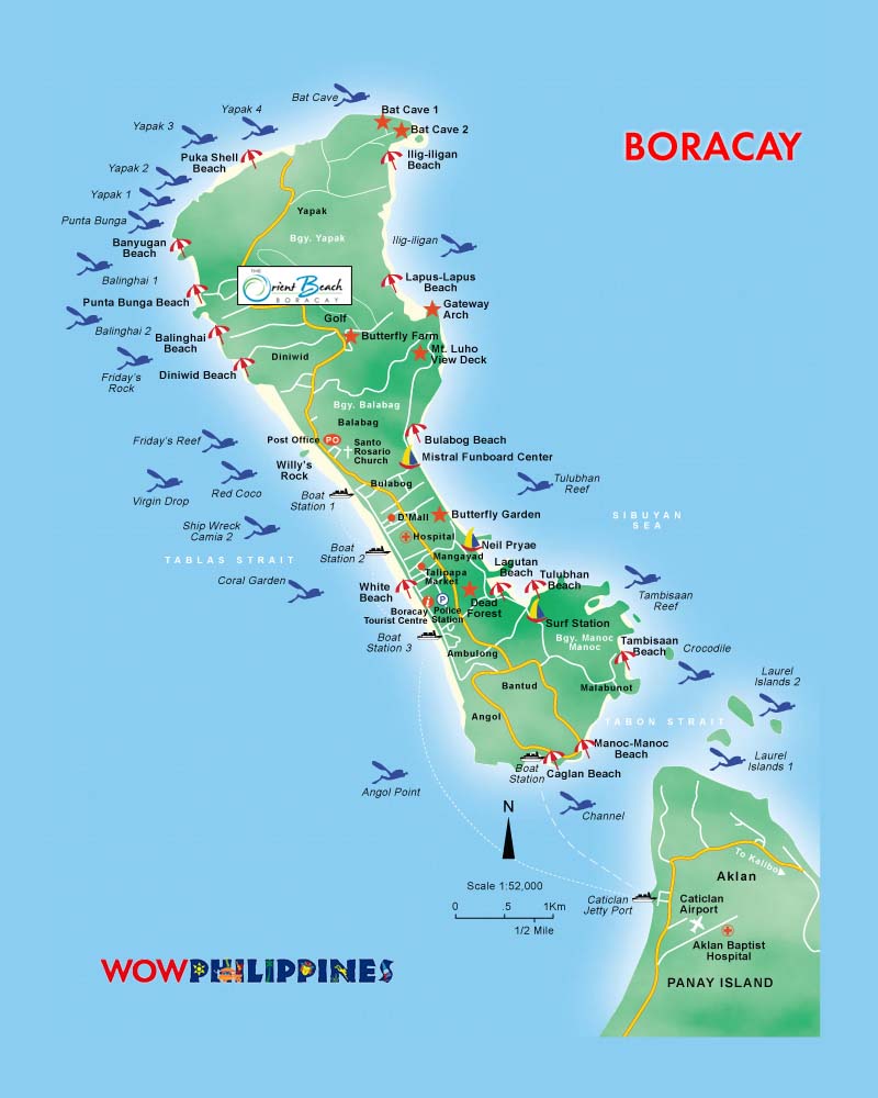 Boracay In Philippine Map